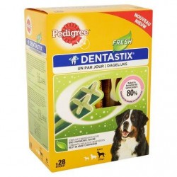 Pedigree Dentastix Fresh Un par Jour Maxi 25kg+ 28 Pièces 1080 g