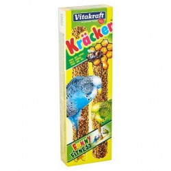 Vitakraft 2 x Australian Crackers au miel pour perruches 60 g