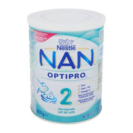 NAN® OPTIPRO® 2 Lait de Suite Bébé dès 6 Mois 800 g