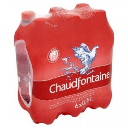 CHAUDFONTAINE eau pétillante (PET)  6 x 50 cl