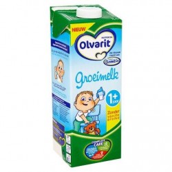 Nutricia Olvarit lait de croissance sans arôme de vanille 1 L (1 an)