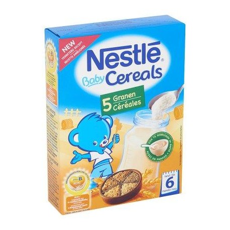 Nestlé® Baby Cereals 5 Céréales 6 Mois 250 g