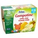 Friso Compotine pomme-poire 4 x 100 g (4-36M)