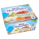 Nestlé® NaturNes® Fruits du Verger Bébé 4 Mois 4 x 100 g