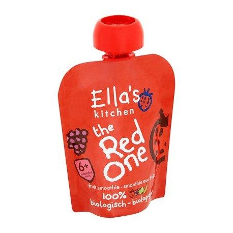 Ella's Kitchen The Red One Smoothie aux Fruits 6+ Mois 90 g