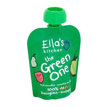 Ella's Kitchen The Green One Smoothie aux Fruits 6+ Mois 90 g