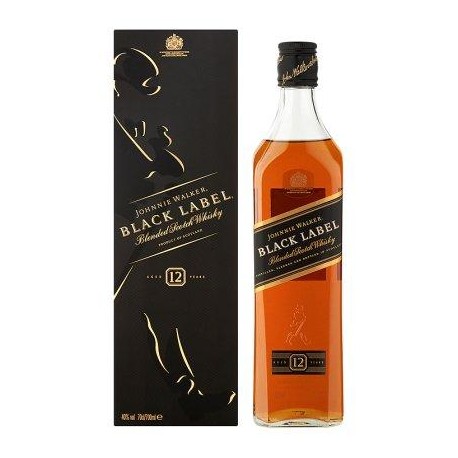 Johnnie Walker Black Label Blended Scotch Whisky 70 cl