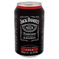 Jack Daniel's Tennessee whiskey cola 330 ml