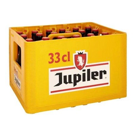 Jupiler Bière Blonde Caisse 24 x 33 cl