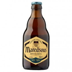 Maredsous Bière Belge d'Abbaye Triple 10° Bouteille 330 ml