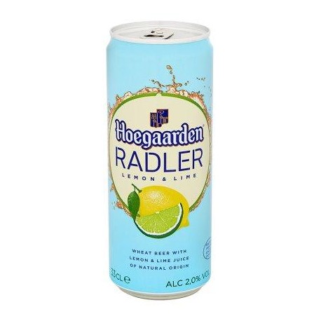 Hoegaarden Radler Limon & Lime Canette 33 cl