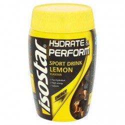 Isostar Hydrate & Perform Sport Drink lemon flavour 400 g