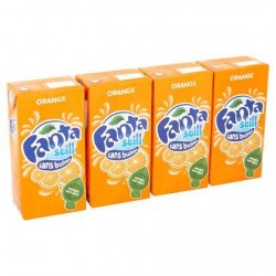 Fanta Still sans Bulles Orange 4 x 200 ml