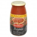 Bertolli Bolognese Sauce pour Pâtes Tomates & Viande Hachée Assaisonnée Budget Pack 700 g