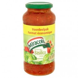 Miracoli Basilico Sauce pour Pâte Format Économique 750 g