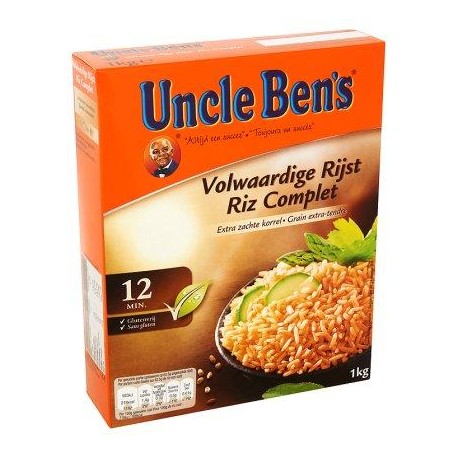 Uncle Ben's Riz Complet Grain Extra-Tendre 1 kg