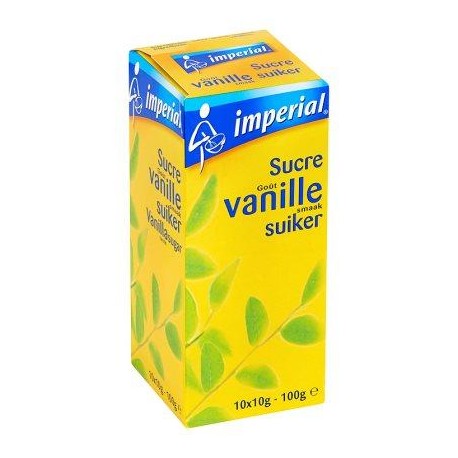 Imperial Sucre Goût Vanille 10 x 10 g