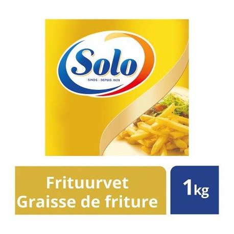 Solo Graisse pour Friture Végétal 4 x 250 g