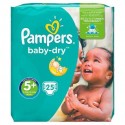 PAMPERS Baby-Dry 5+ 13-25 kg  25 langes