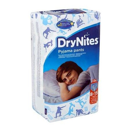 DryNites Pyjama Pants Boy 8-15 Ans 27-57 kg 13 Pièces
