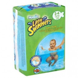 Huggies Little swimmers maillots de bain jetables 3-4 x 12