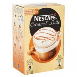 Café NESCAFÉ Caramel Latte 8 x 17 g