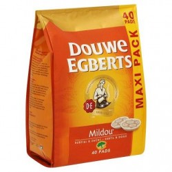 Douwe Egberts Mildou Subtil & Doux Maxi Pack 40 Pads 278 g