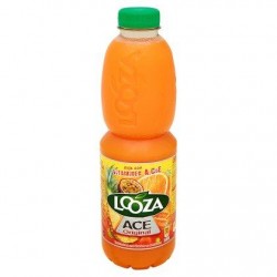 LOOZA Ace Original (PET)  1L *Jus multifruit *À base de concentré *45 % de fruits *Avec édulcorants *Sans pulpe