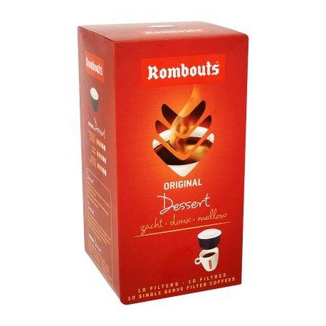 Rombouts Original Dessert Doux Filtres 10 x 7 g