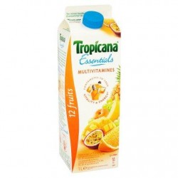 Tropicana Essentials Multivitamines 12 fruits 1 L