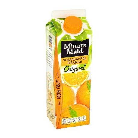 MINUTE MAID jus d'orange  1L *Jus d'orange *À base de concentré *100 % de fruits *Sans pulpe