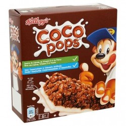 KELLOGG'S COCO POPS barres  6x20g *Barre à base de Coco Pops