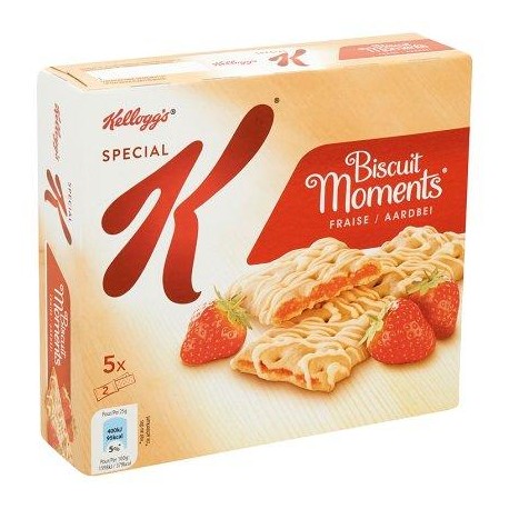 Kellogg's Special K Biscuit Moments Fraise 5 x 25 g