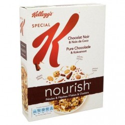 Kellogg's Special K Nourish Pétales & Pépites Chocolat Noir & Noix de Coco 330 g