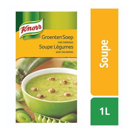 KNORR class.soupe légumes boulettes  1L *Potage aux légumes avec boulettes