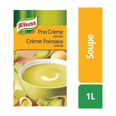 KNORR class.crème poireaux velouté  1L *Crème de poireaux