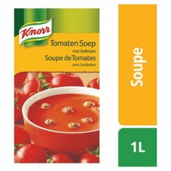 KNORR class.potage tomate boulettes  1L *Potages aux tomates avec boulettes