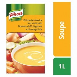 Knorr Soupe Douceur de 12 Légumes au Fromage Frais 1 L