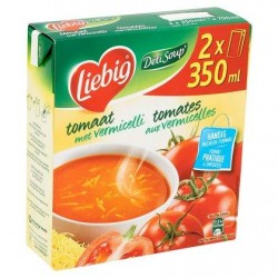 LIEBIG Delisoup Tomate vermicelle 2x35cl *Soupe tomate-vermicelles