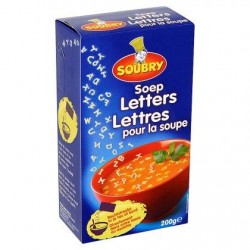 Soubry Lettres pour la Soupe 200 g