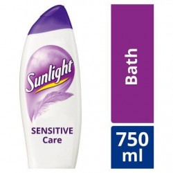 SUNLIGHT bain mousse Sensi 750ml *Bain moussant *parfums:-Sensitive *pH neutre
