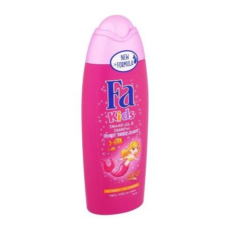 FA Kids dch shampooing sirène250ml *Gel douche *Fruité *Ne pique pas les yeux