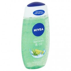 NIVEA gel douche Lemon 250ml *Gel douche * parfums: Lemon *Avec perles d'huile