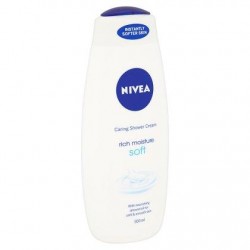 Nivea Caring Shower Cream Rich Moisture with Nourishing Almond Oil 500 ml