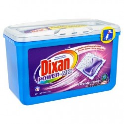 DIXAN Power-Mix caps lavande  17 doses *17 doses *Superconcentré *Linge de couleur et blanc *Parfum: lavande