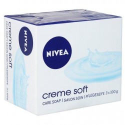 Nivea Creme Soft Savon Soin 3 x 100 g