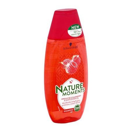 Nature Moments Irresistible Raspberry & Sunflower Oil Shampoo 250 ml