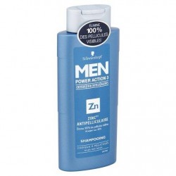 Schwarzkopf Men Power Action 3 Zinc Shampooing 250 ml