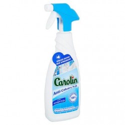 CAROLIN spray pour sdb anti-calc.  650ml *Salle de bain *Spray *Élimine et prévient le dépôt de calcaire