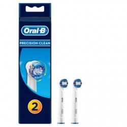 Oral-B Precision Clean Brossettes De Rechange Pour Brosse À Dents Électrique x2
